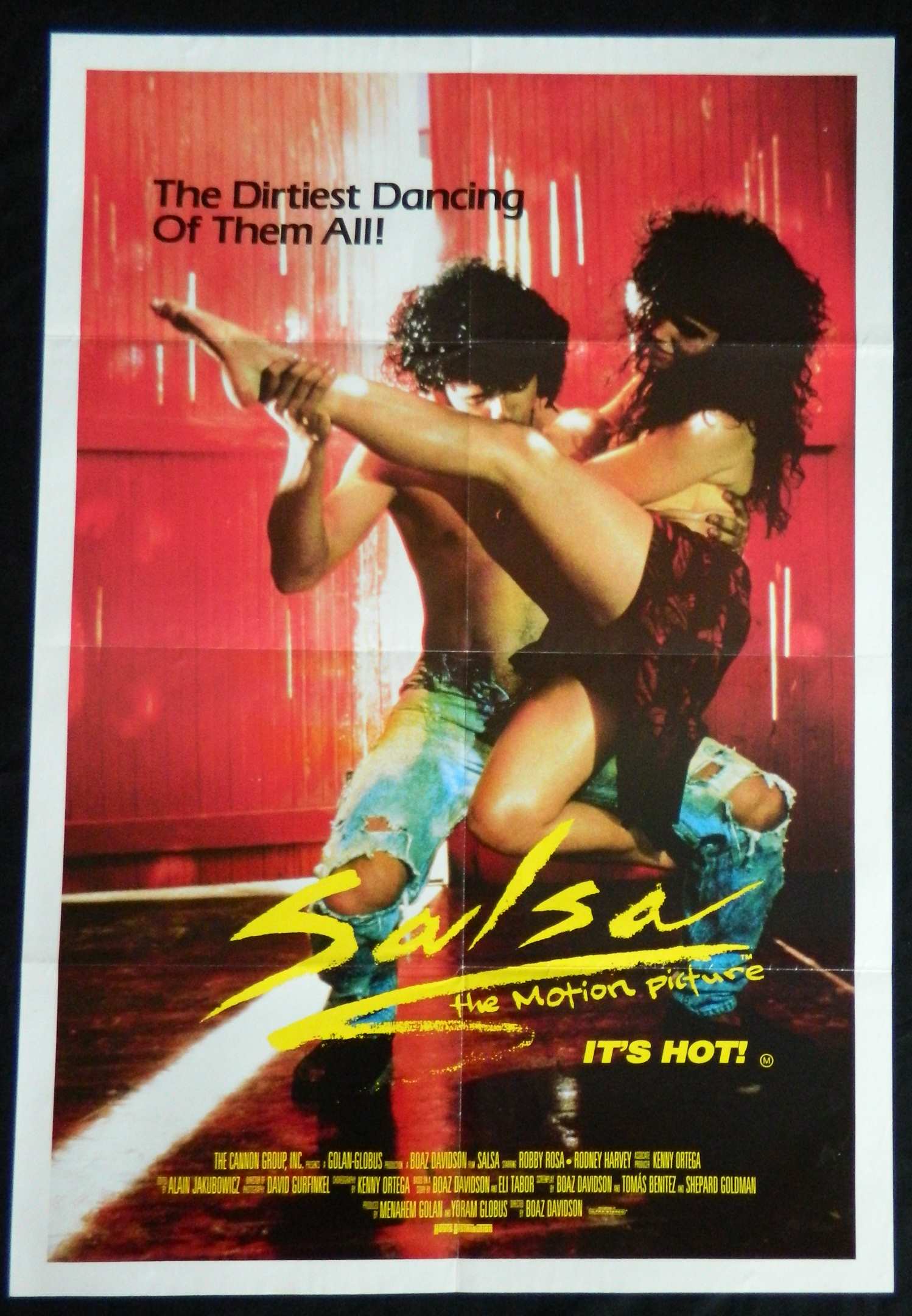 SALSA (1988) — Original Australian one sheet movie poster