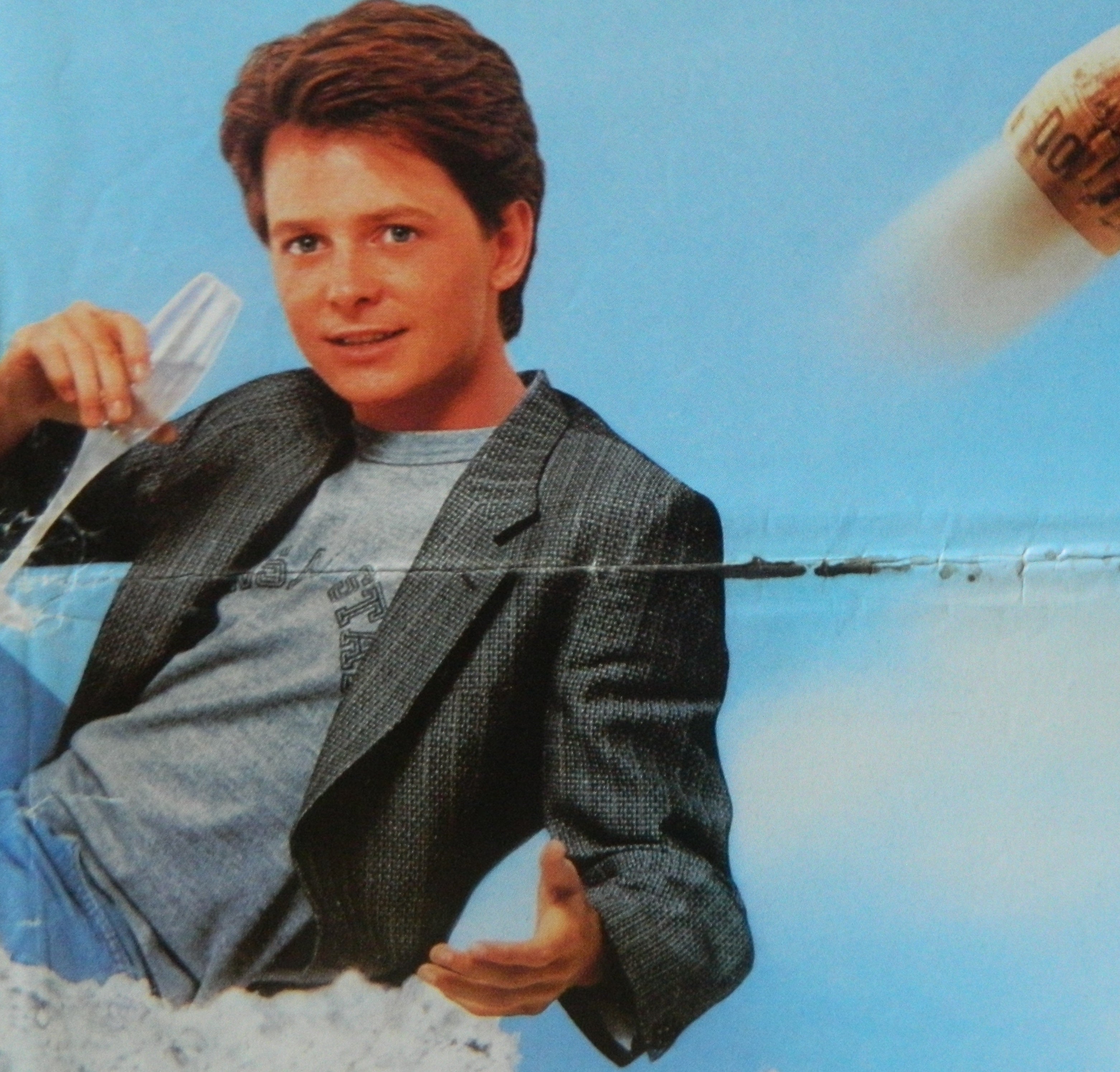 SECRET OF MY SUCCESS (1987)— Original Australian one sheet movie poster.
