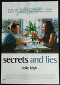 SECRETS AND LIES (1996)— Original Australian one sheet movie poster.