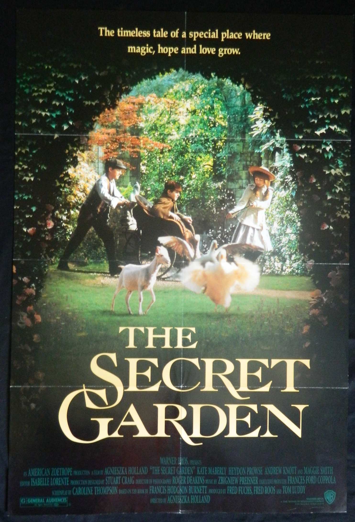 SECRET GARDEN (1993)— Original Australian one sheet movie poster.