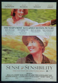 SENSE AND SENSIBILITY  (1995)— Original Australian one sheet movie poster