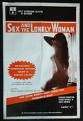 SEX AND THE LONELY WOMAN (1972)— Original Australian one sheet movie poster.