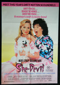 SHE DEVIL  (1989)— Original Australian one sheet movie poster