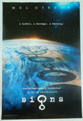 SIGNS (2002)— Original Australian one sheet movie poster.
