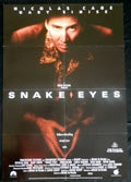 SNAKE EYES (1998)— Original Australian one sheet movie poster.
