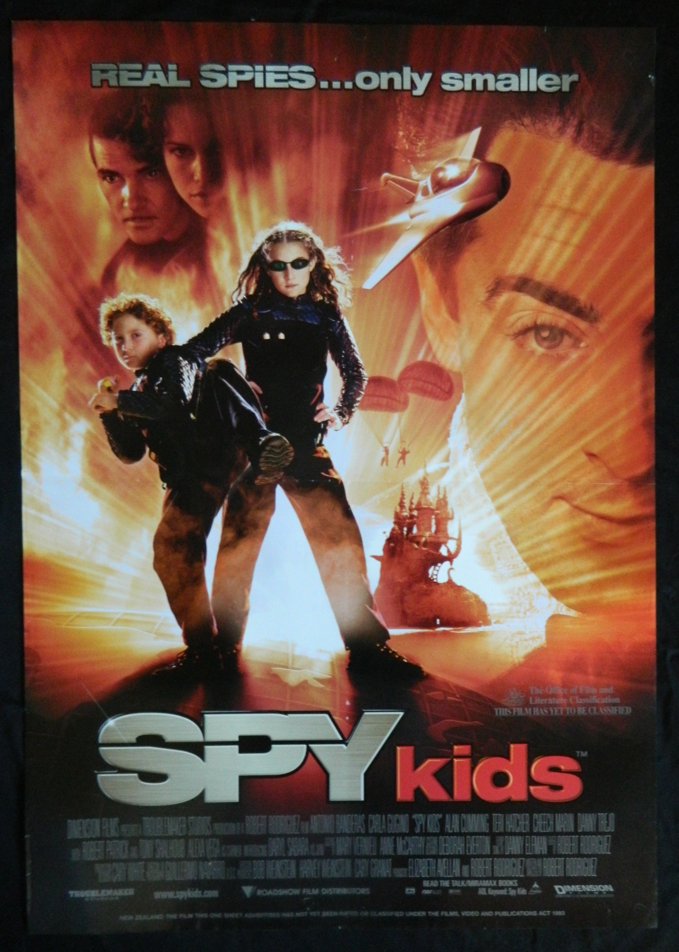 SPY KIDS (2001)— Original Australian one sheet movie poster