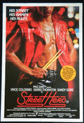STREET HERO (1984)— Original Australian one sheet movie poster