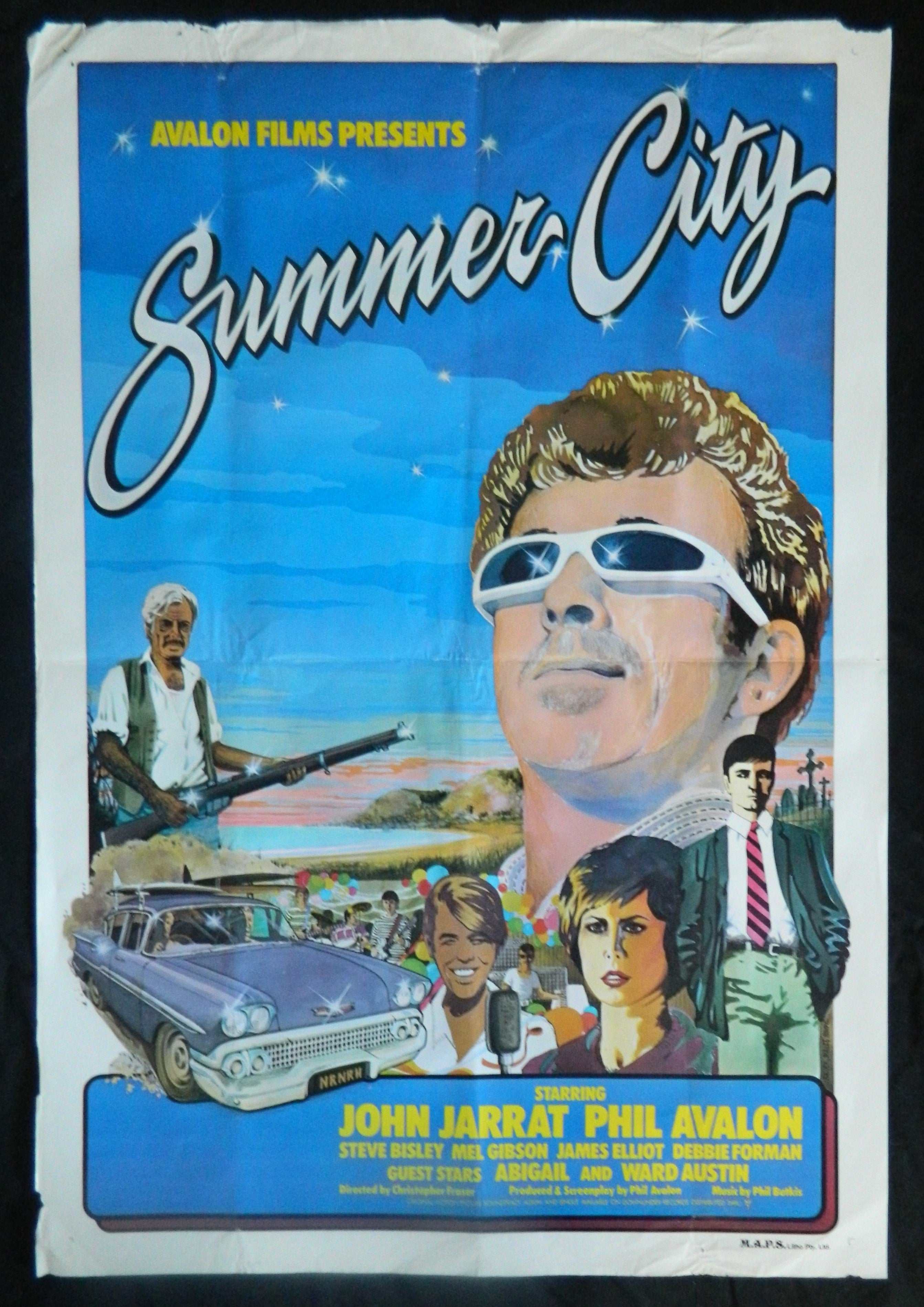 SUMMER CITY (1977)— Original Australian one sheet movie poster