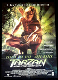 TARZAN AND THE LOST CITY (1998)— Original Australian one sheet movie poster