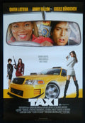 TAXI  (2004)— Original Australian one sheet movie poster