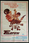 TELEFON (1977) — Original Australian one sheet movie poster