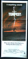 TEMPEST (1982) — Original Australian daybill movie poster