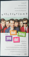 THAT THING THAT YOU DO (1996) — Original Australian daybill movie poster