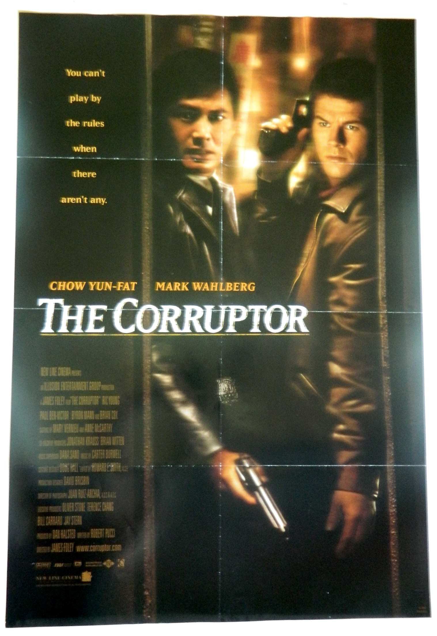 THE CORRUPTOR (1999)— Original Australian one sheet movie poster