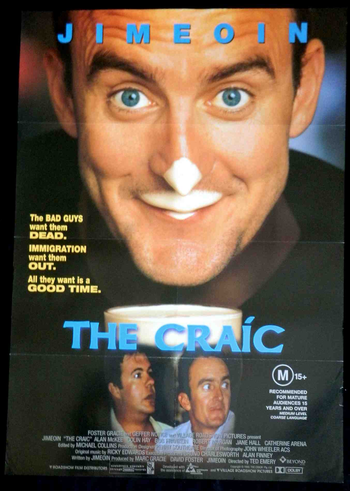 THE CRAIC (1999)— Original Australian one sheet movie poster.
