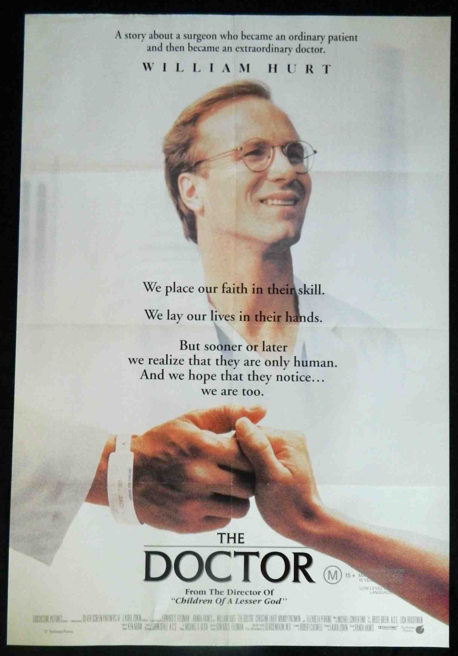 THE DOCTOR (1991)— Original Australian one sheet movie poster