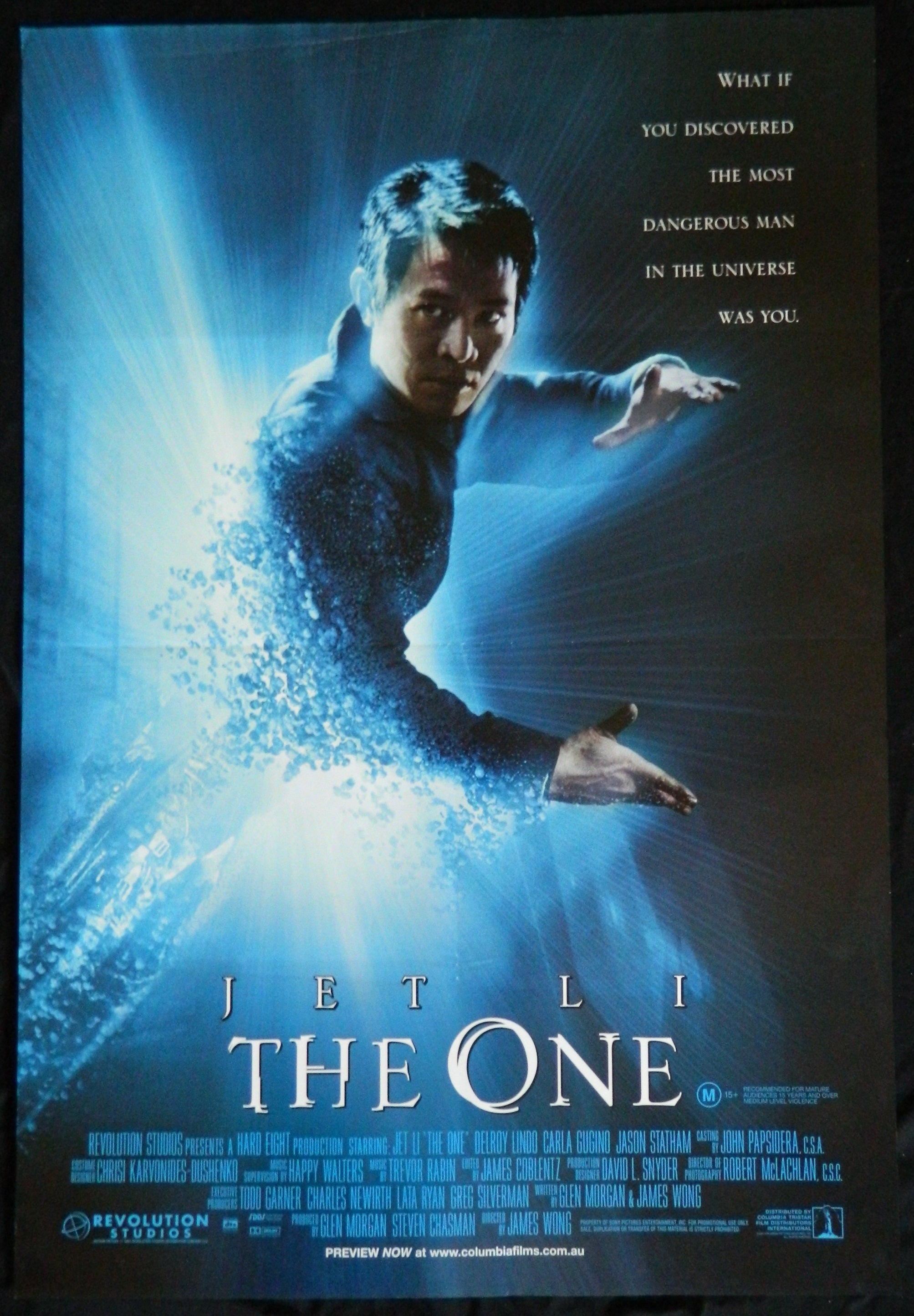 THE ONE (2001)— Original Australian one sheet movie poster.