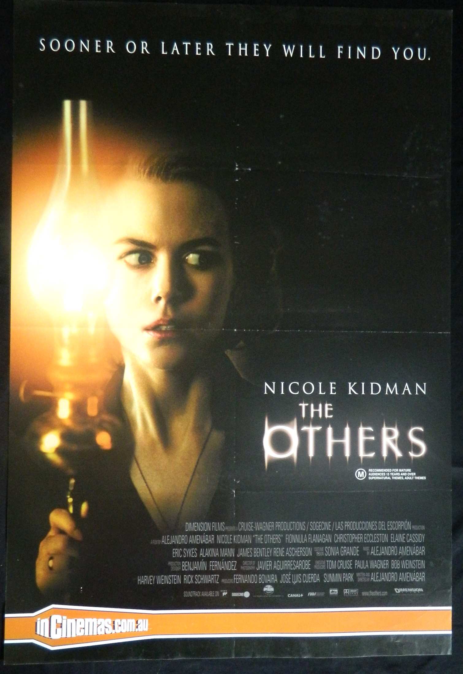 THE OTHERS (2001)— Original Australian one sheet movie poster.