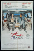 THINGS CHANGE (1988)— Original Australian one sheet movie poster