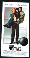 THREE FUGITIVES (1989) — Original Australian daybill movie poster