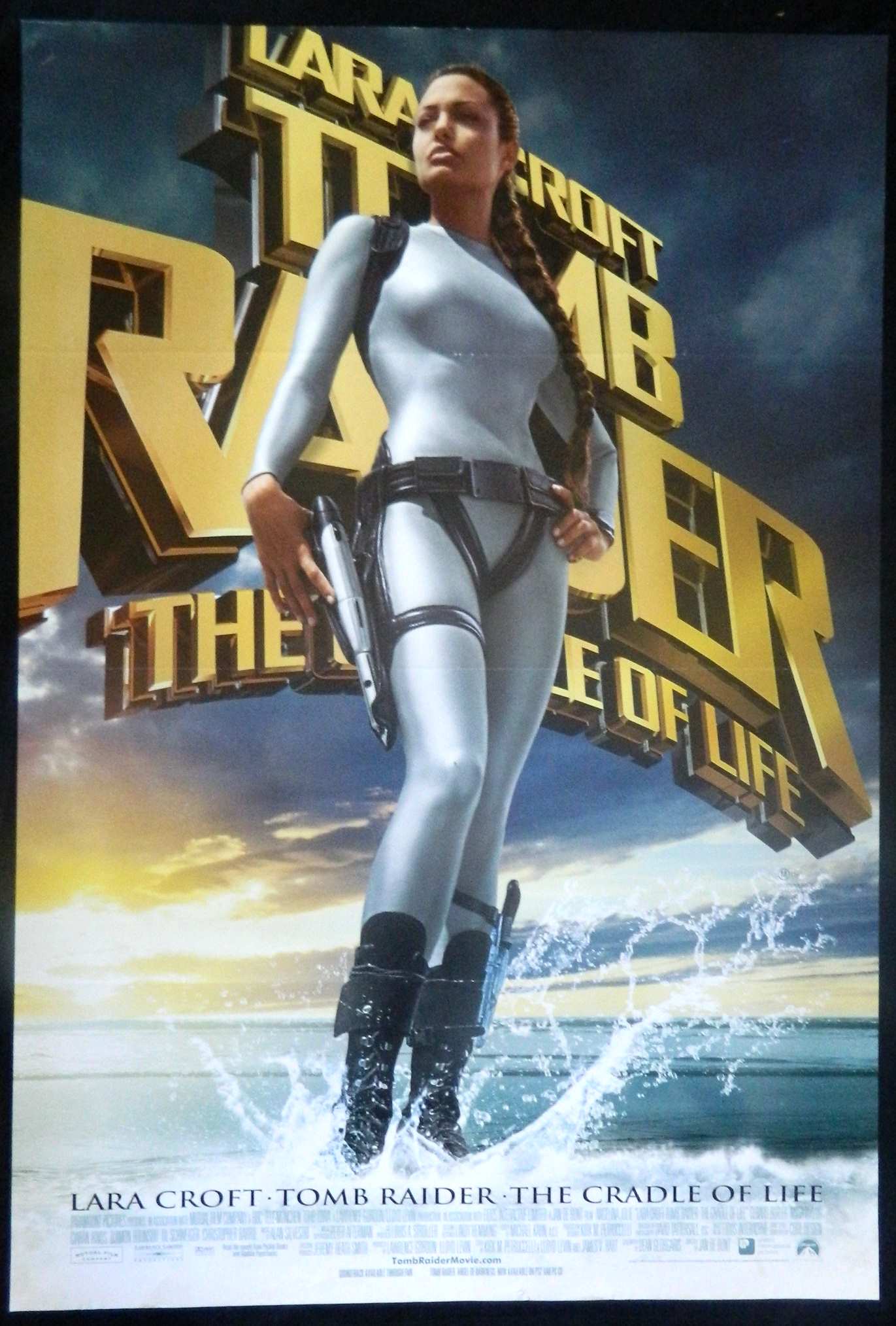 LARA CROFT TOMB RAIDER CRADLE OF LIFE (2003)— Original Australian one sheet movie poster
