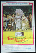 TOM SAWYER (1973)— Original Australian one sheet movie poster