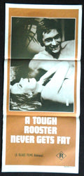 TOUGH ROOSTER NEVER GETS FAT (1976) — Original Australian daybill movie poster
