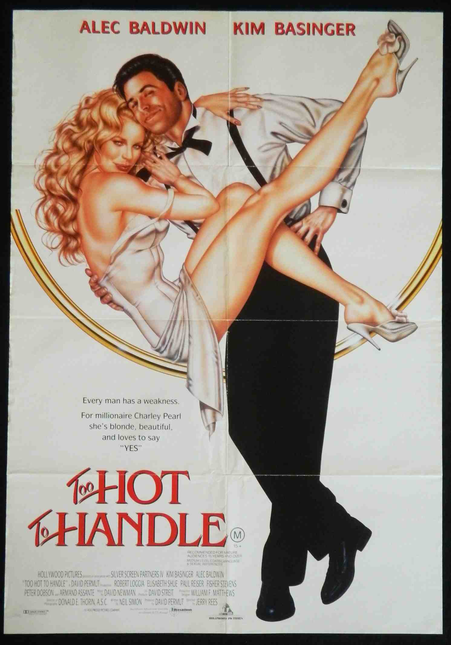 TOO HOT TO HANDLE (1991)— Original Australian one sheet movie poster