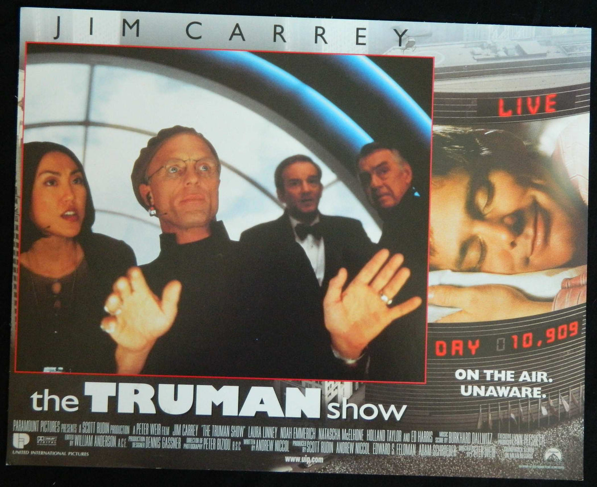 THE TRUMAN SHOW (1) (1998) — Original Australian Lobby Card