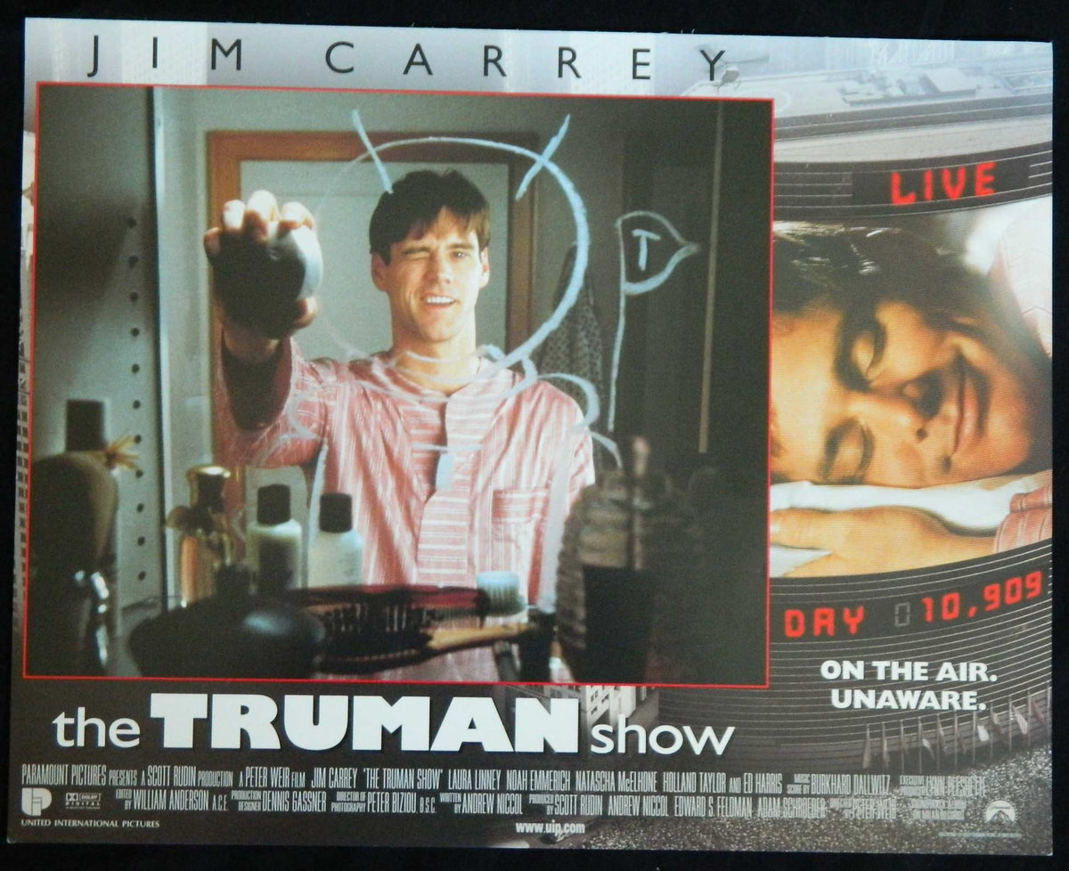 THE TRUMAN SHOW (7) (1998) — Original Australian Lobby Card