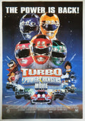 TURBO POWER RANGERS (1997)— Original Australian one sheet movie poster.
