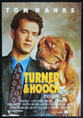 TURNER AND HOOCH  (1989)— Original Australian one sheet movie poster