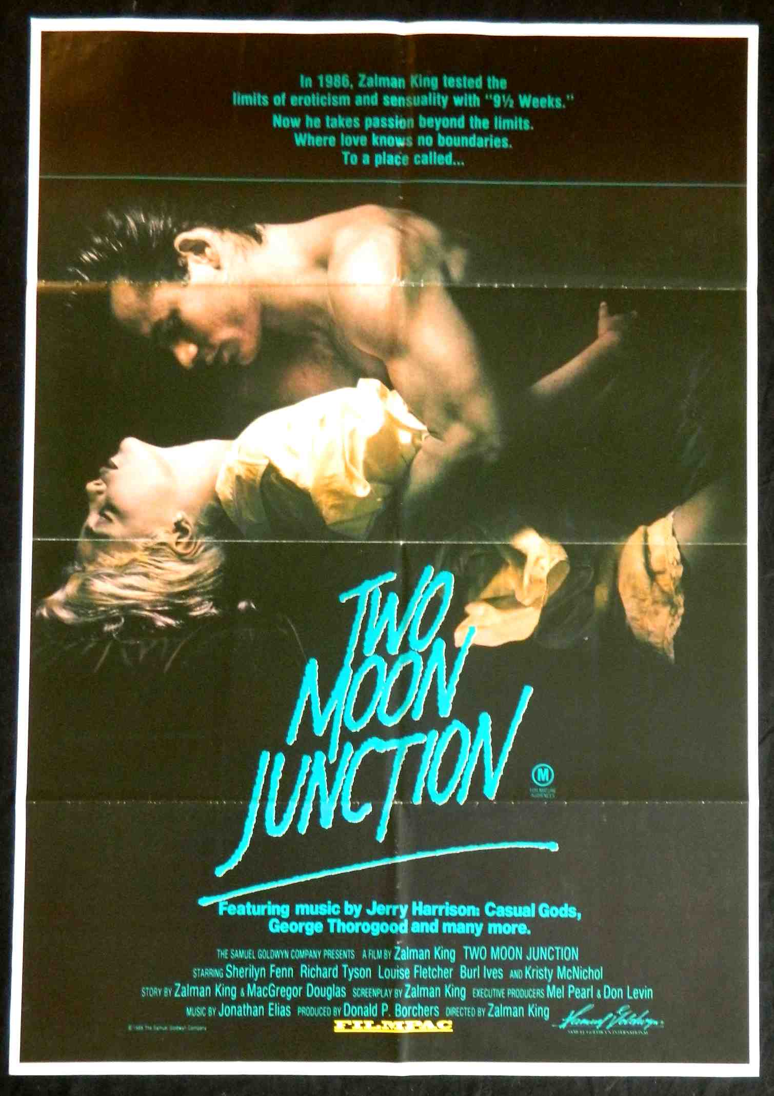 TWO MOON JUNCTION (1988)— Original Australian one sheet movie poster