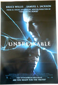 UNBREAKABLE  (2000)— Original Australian one sheet movie poster