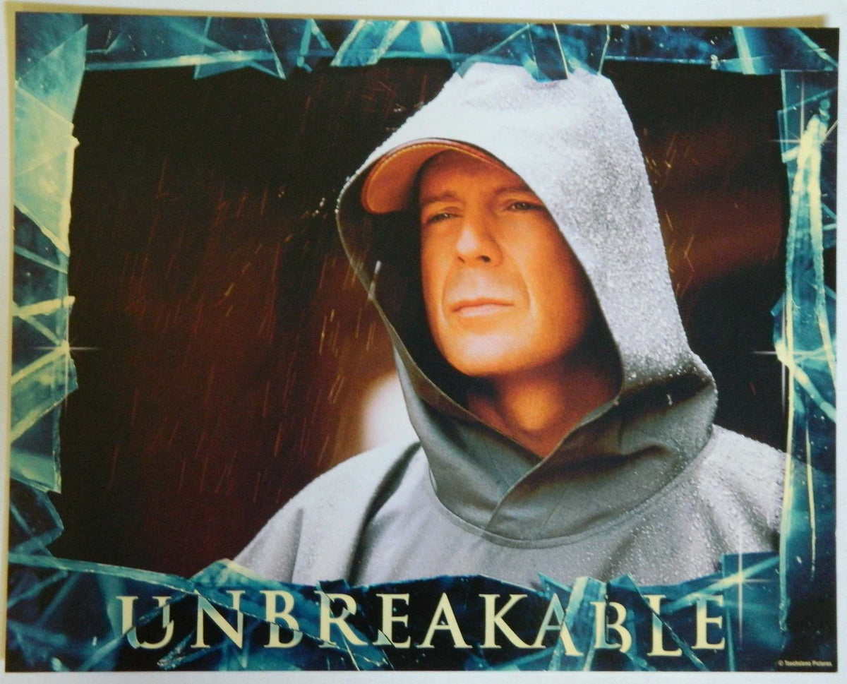 UNBREAKABLE (3)(2000) — Original Australian Lobby Card