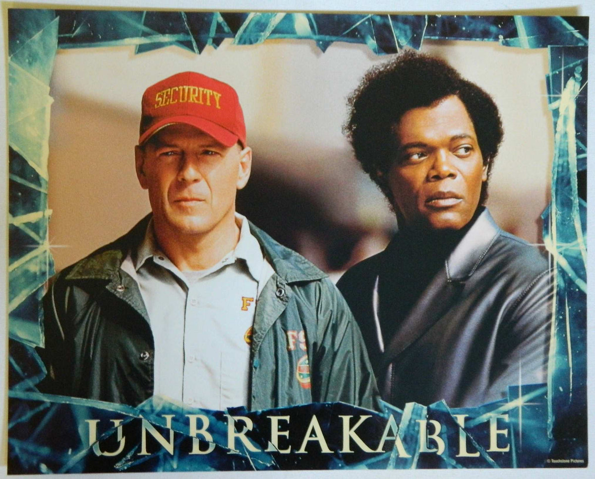 UNBREAKABLE (4)(2000) — Original Australian Lobby Card