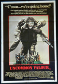 UNCOMMON VALOUR  (1983)— Original Australian one sheet movie poster