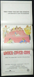 UNDER THE COVER COPS  (1980)— Original Australian daybill movie poster