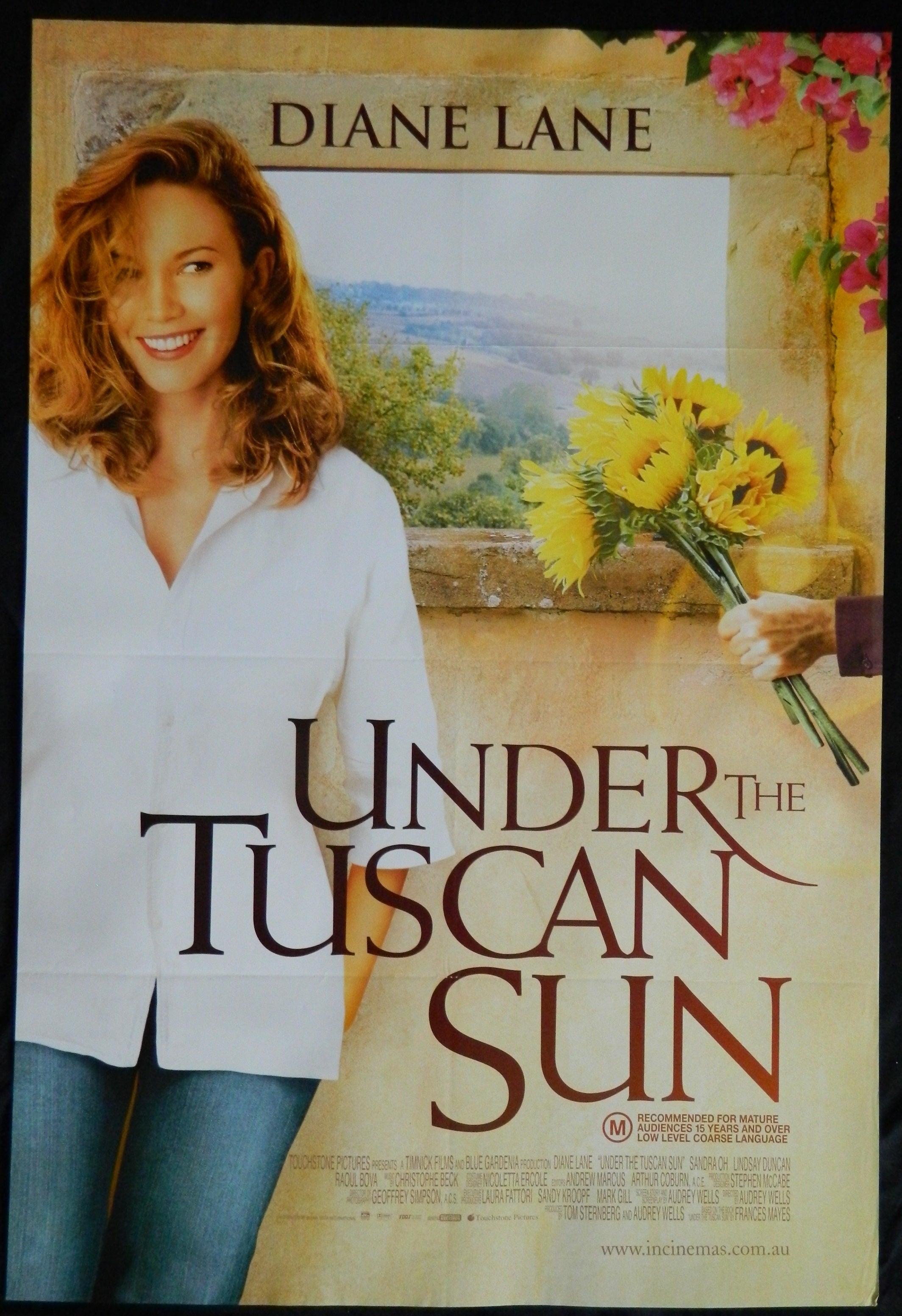 UNDER THE TUSCAN SUN  (2003)— Original Australian one sheet movie poster