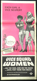 VICE QUAD WOMEN  (1973)— Original Australian daybill movie poster