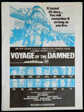 VOYAGE OF THE DAMNED (1976)— Original Australian one sheet movie poster