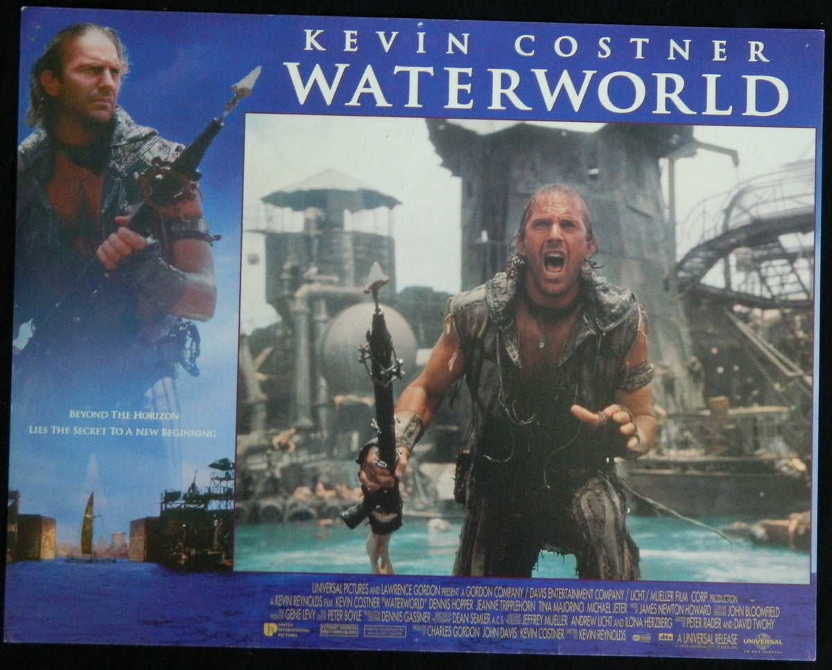 WATER WORLD (7) (1995) — Original Australian Lobby Card
