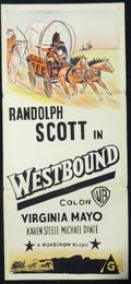 WESTBOUND (1959) — Original Australian daybill movie poster