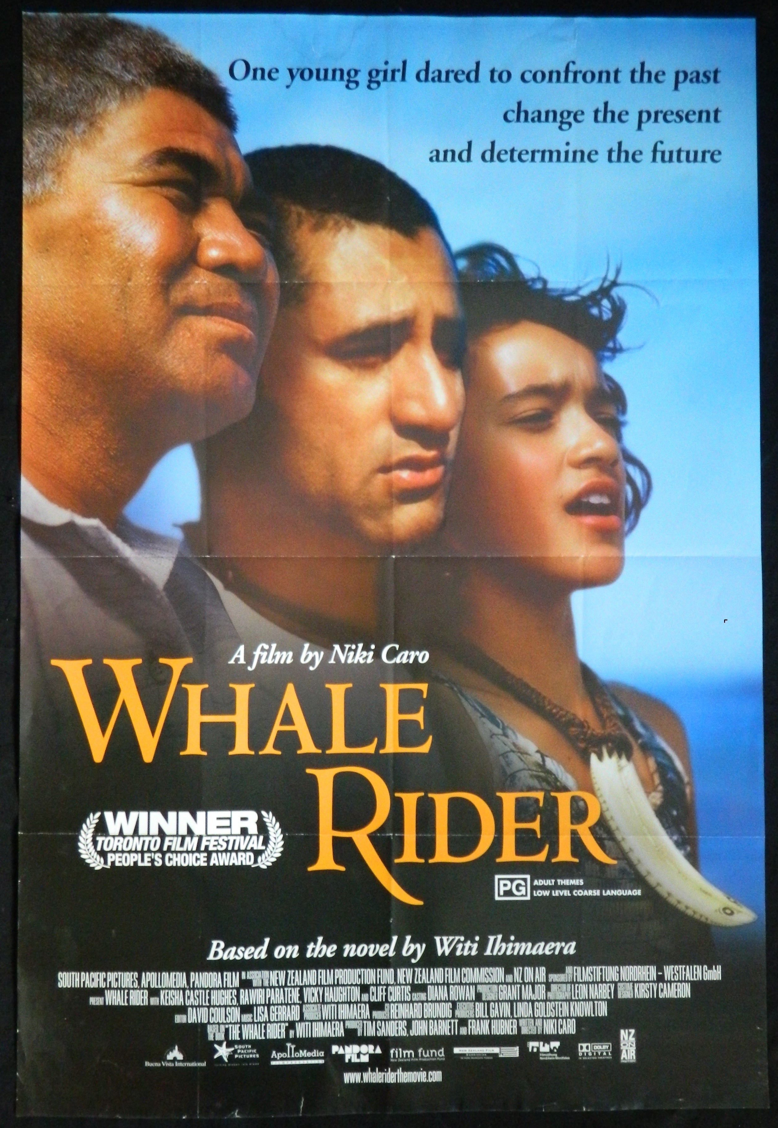 WHALE RIDER (2003)— Original Australian one sheet movie poster