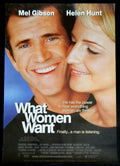 WHAT WOMEN WANT  (2000)— Original Australian one sheet movie poster