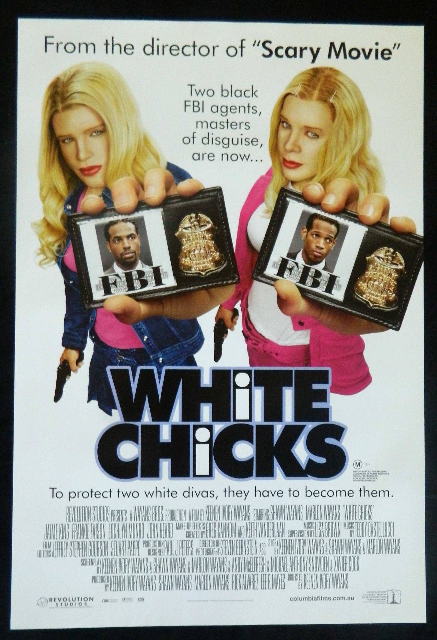 WHITE CHICKS  (2004)— Original Australian one sheet movie poster