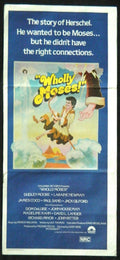 WHOLLY MOSES (1980) — Original Australian daybill movie poster