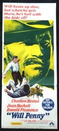 WILL PENNY  (1968) — Original Australian daybill movie poster