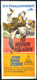THE WONDERS OF ALADDIN (1961) — Original Australian daybill movie poster