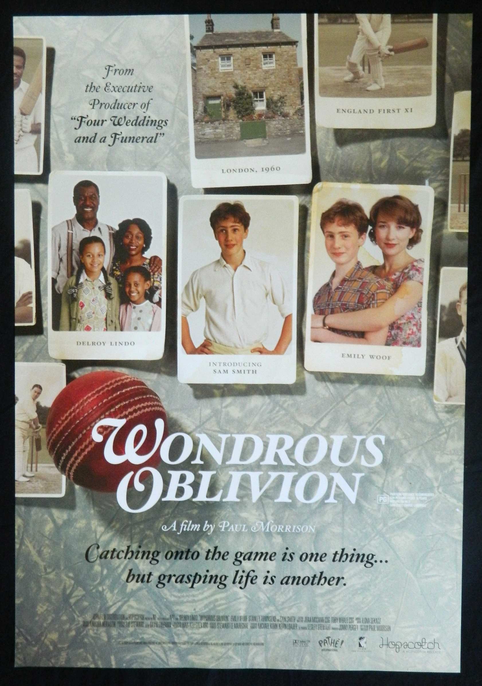 WONDROUS OBLIVION (2004)— Original Australian one sheet movie poster